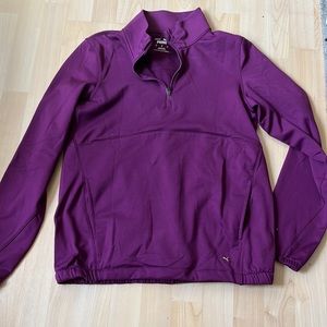 PUMA Cloudspun 1/4 Zip Pullover *Magenta